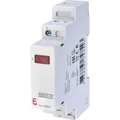 Indicador de presencia de voltaje SON H-1R (1 LED rojo)