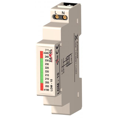 Indicador de voltaje monofásico 230V AC TIPO: LDM-10