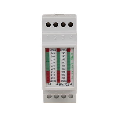 Indicador de voltaje trifásico WN-723