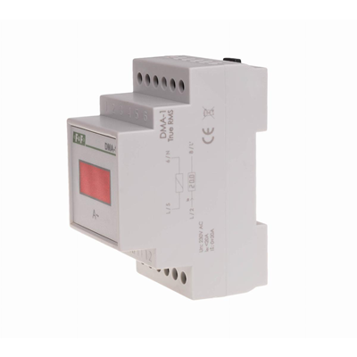 Indicateur de courant numérique, monophasé DMA-1 true RMS, mesure indirecte 400/5A