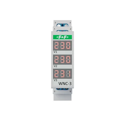Indicateur de tension triphasé WNC-3