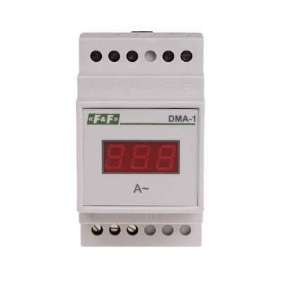 Indicateur numérique d'intensité de courant, monophasé DMA-1, mesure semi-directe 250/5A