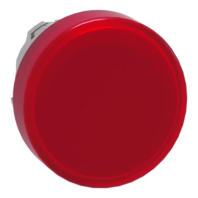Indicator light head, red