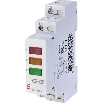 Indicatore di tensione SON H-3K (3 colori LED)