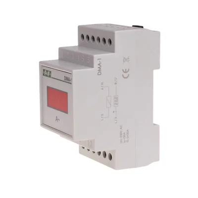 Indicatore digitale del valore di corrente, monofase DMA-1, misura semidiretta 250/5A