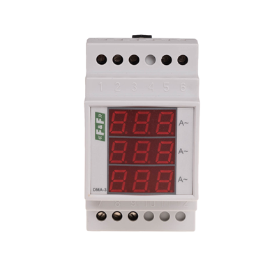 Indicatore digitale del valore di corrente, trifase DMA-3, misura semi-indiretta 100/5A