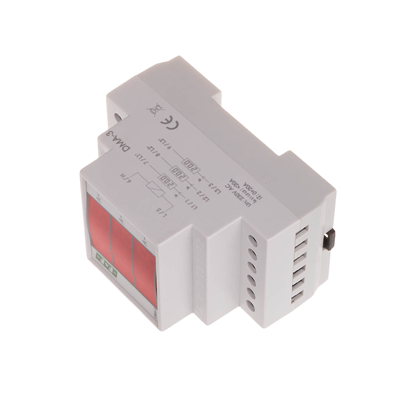 Indicatore digitale del valore di corrente, trifase DMA-3, misura semi-indiretta 50/5A