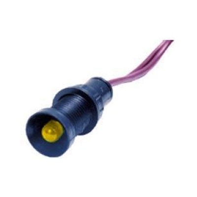 Indicatore LED, copertura 5 mm, 230V