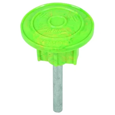 Indicatore per terminale di terra, diametro 10 mm (filo) / 30x3,5 mm (barra piatta), verde-giallo, PVC SK RD10 FL30X3.5 GRGE PVC