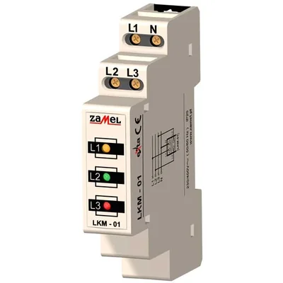 Indikátor napájení 230V/400V TN typ: LKM-01-40 LED červená/zelená/žlutá