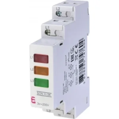 Indikátor napětí SON H-3K (3 barvy LED)
