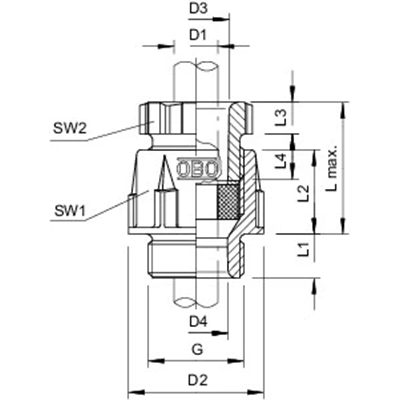 Inductances à cône 106 PG42, SZR.