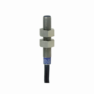 Induktiver M5-Sensor mit NPN 1NO 5-24V DC-Ausgang, 2m Kabel