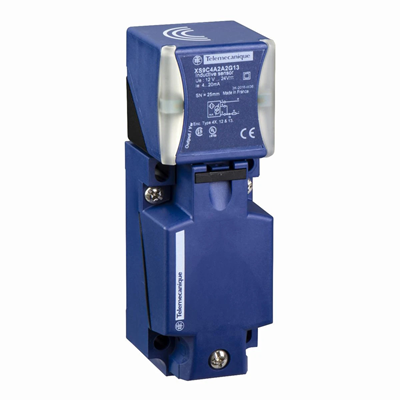 Induktiver Sensor aus Kunststoff, 12–24 V DC, Schraubklemmen