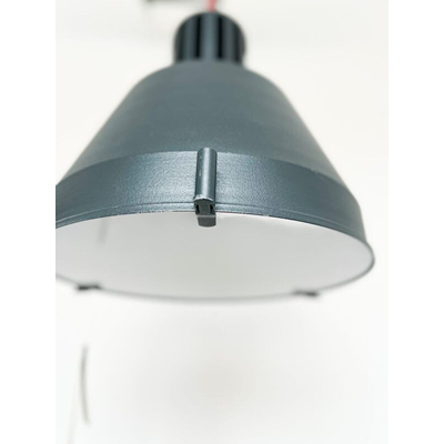 INDUSRIAL Hanging lamp E27 IP20 graphite