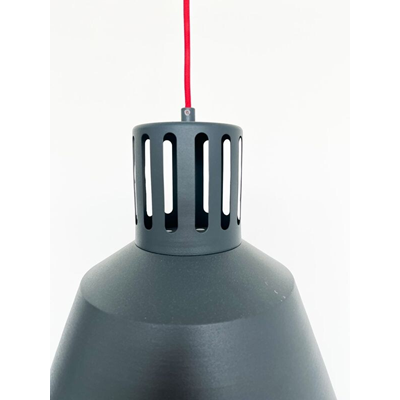 INDUSRIAL Hanging lamp E27 IP20 graphite