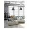 INDUSRIAL Hanging lamp E27 IP20 graphite