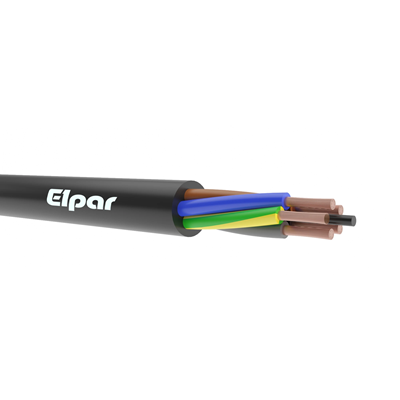 Industrial cable protective conductor H07RN-F (OnPD) 5x10 Black