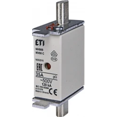 Industrial delayed fuse link KOMBI WT-00C/gG 35A K