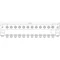 Industrial equipotential bonding busbar on insulators, without cover, 12 terminals, Cu PAS I 12AP M10 CU