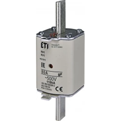 Industrial fast fuse-link, G WT-1/gF 80A G