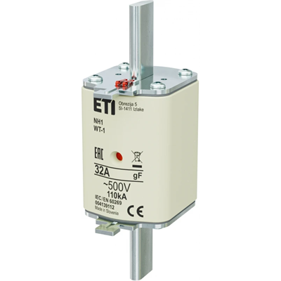 Industrial fast fuse link WT-1/gF 32A