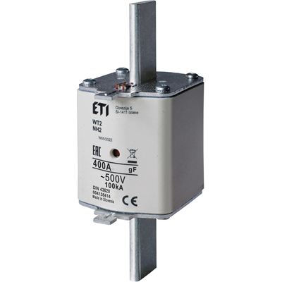 Industrial fast fuse link WT-2/gF 400A