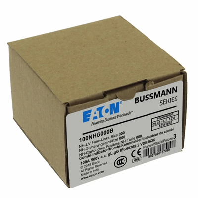 Industrial fuse, class gG/gL 100A 500VAC
