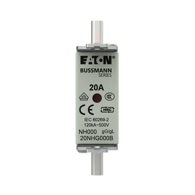 Industrial fuse, class gG/gL 20A 500VAC