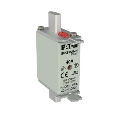 Industrial fuse, class gG/gL 40A 500VAC