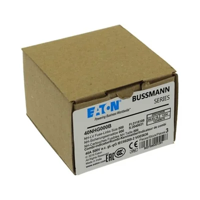 Industrial fuse, class gG/gL 40A 500VAC