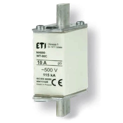 Industrial fuse link WT-00C/gG 16A 500 - delayed