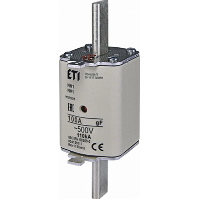 Industrial fuse-link Wt-1/gF 100A 500 - fast