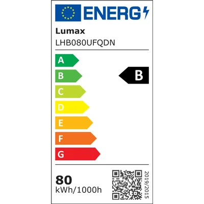 Industrial High-Bay LED COMPACT Q 80W 15200lm natural color 4000K IP65 90° DIM from Zhaga