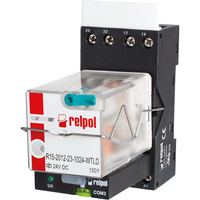 Industrial, multifunctional time relay: 3P - three changeover contacts PIR153-110DC-00T