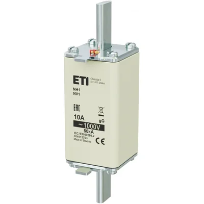 Industrial slow-acting fuse-link WT-1/gG 10A 1000