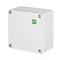 INDUSTRIAL surface-mounted box 105x105x66 IP 65 - gray