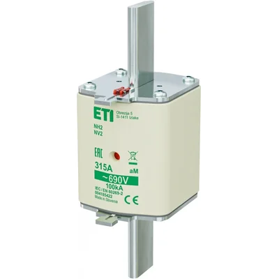 Industriesicherungseinsatz - Motor KOMBI WT-2/aM 315A K