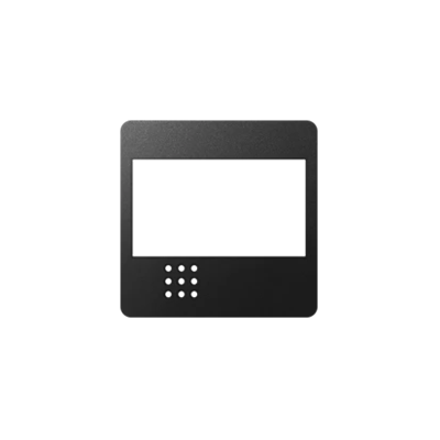 Infrared dimmer cover graphite
