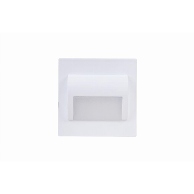 INGA Led luminaire d'escalier 1.2W 100lm 6000K IP20 blanc