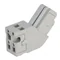 Initial and internal module 1-wire angled gray X-COM