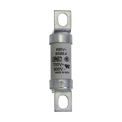 Insert 25ET à soufflage rapide, 25 A, 690 V CA, 500 V CC, BS88, 19 x 77 mm, aR, BS