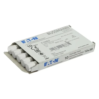 Insert cylindrique C10G2 10 x 38 mm 2A GG 500V CA