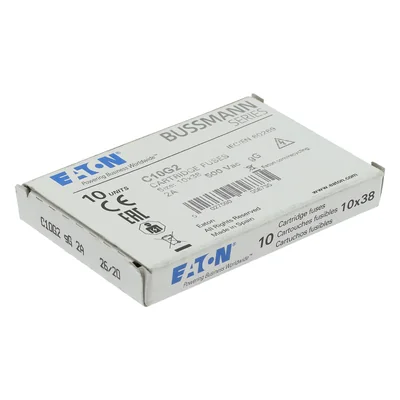 Insert cylindrique C10G2 10 x 38 mm 2A GG 500V CA