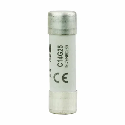 Insert cylindrique C14G25 14 x 51 mm 25 A GG 500 V CA