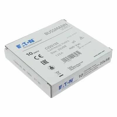 Insert cylindrique C22G125 22 x 58 mm 125 A GG 400 V CA