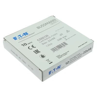 Insert cylindrique C22G125 22 x 58 mm 125 A GG 400 V CA