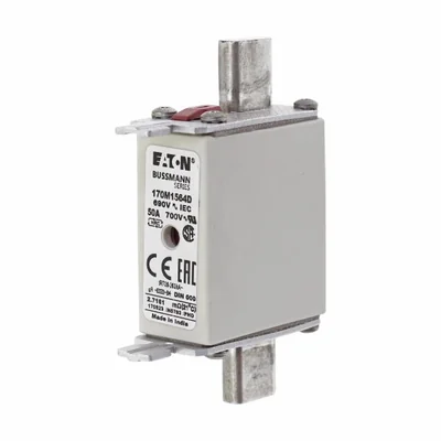 Insert de fusible rapide 170M1564D 50 A 690 V gR DIN 000 à double indicateur