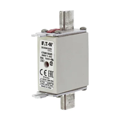 Insert de fusible rapide 170M1564D 50 A 690 V gR DIN 000 à double indicateur