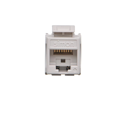 Insert de prise informatique Simon Connect RJ45 cat.5e UTP